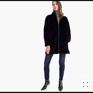 J crew teddy coat